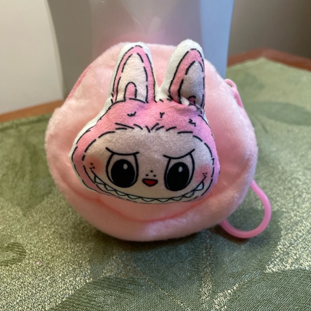 NWOT Labubu Coin Purse with Key Ring.
